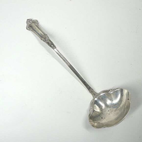 Gorham Albemarle Sterling Silver Punch Ladle Large 12" Long Vintage - Picture 1 of 13